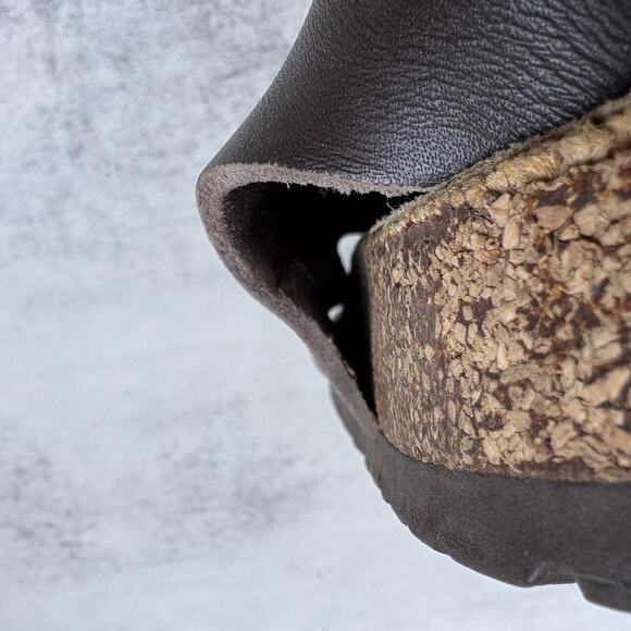 Birkenstock Milano Slingback Sandals Brown Leather Slip On EU 42 US 11 Betula - Picture 10 of 10